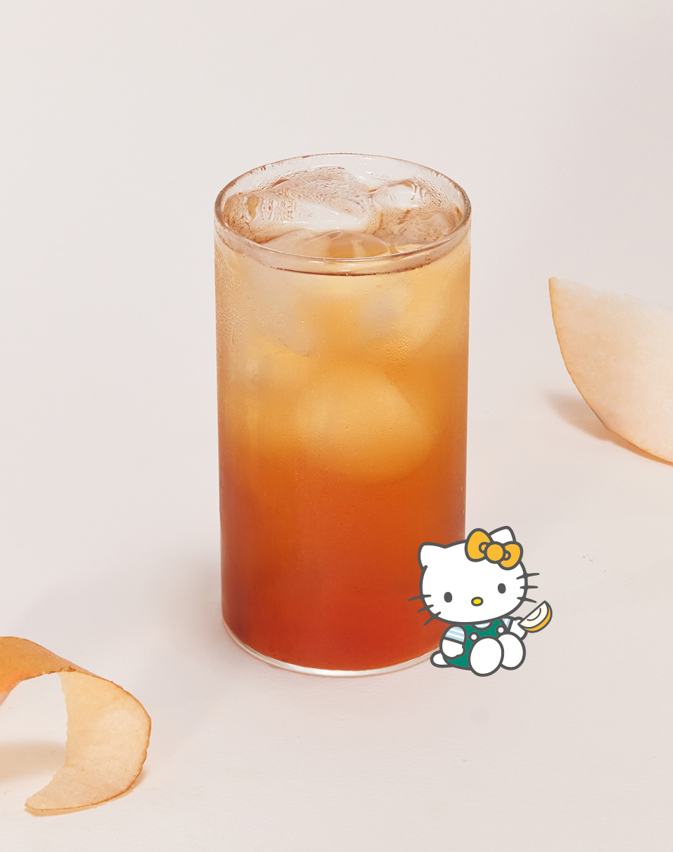 헬로키티 에디션 달빛 꿀배 콜드브루 티