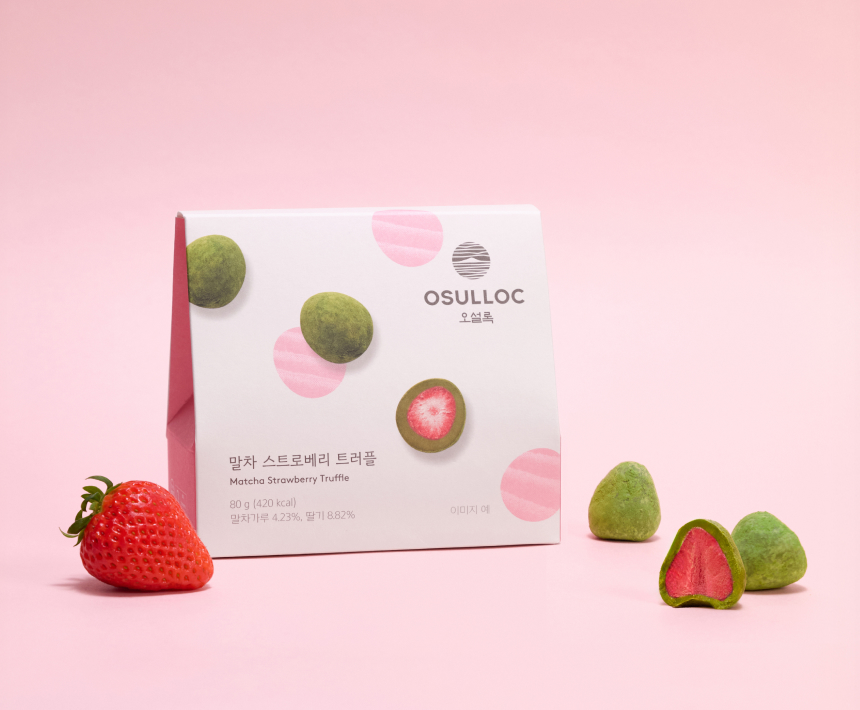 오설록 말차 스트로베리 트러플