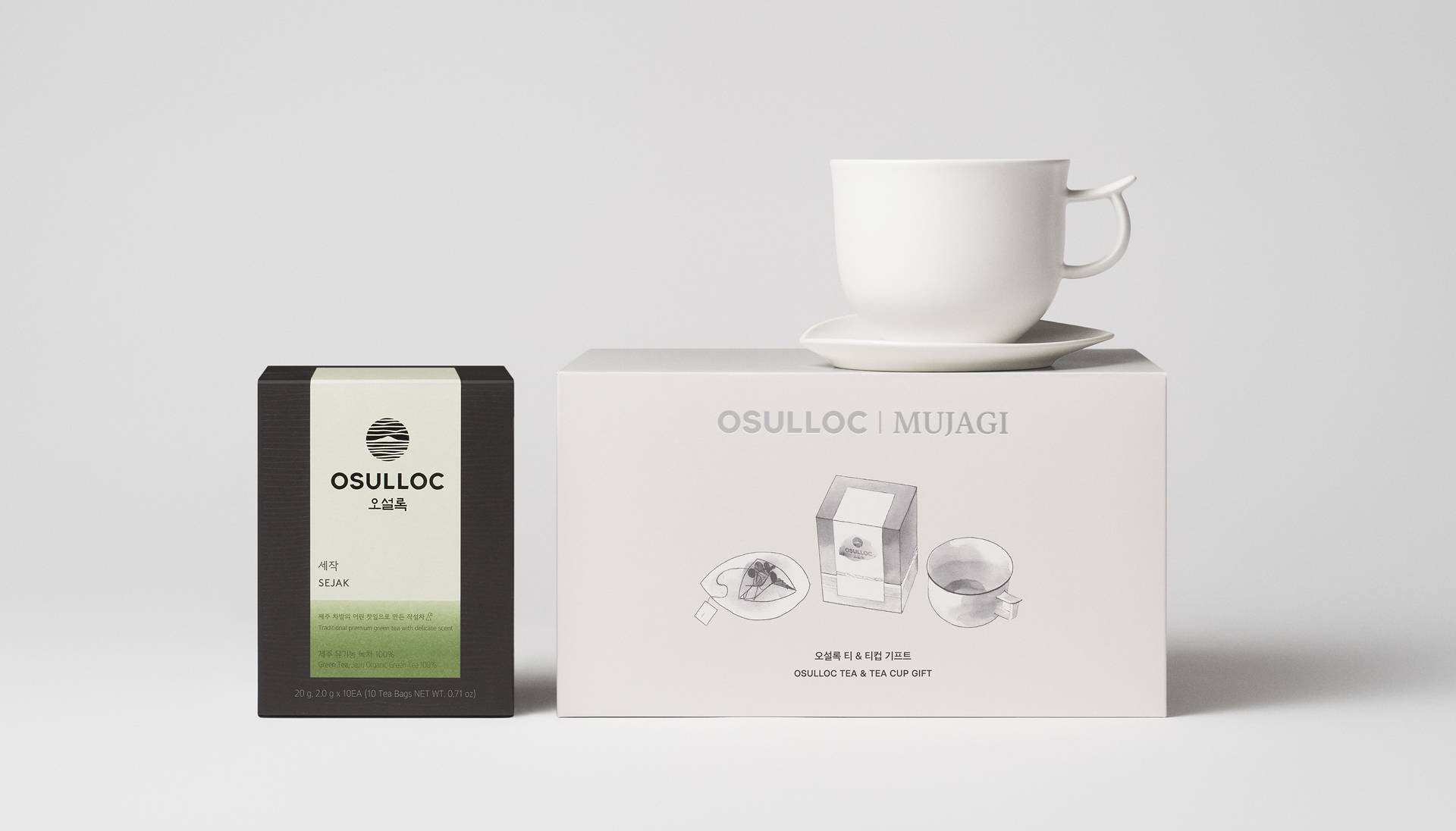 무자기 티 컵 & 세작 기프트