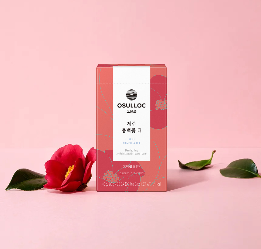 오설록 제주 동백꽃 티
